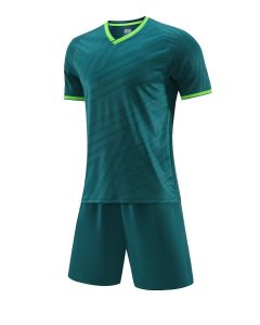 Needle Hole Polyester Football Training Suit - JG6329 Green