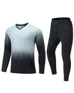 Football Goalkeeper Training Suit - JG6819 White