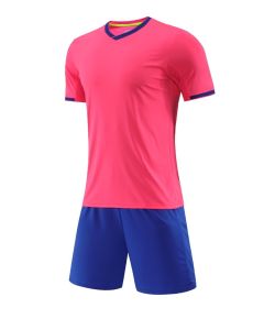 Milk silk fabric Football Training Suit - Pink JG6322