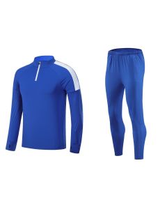 Sports Training Sweater Suit - Blue JG2101