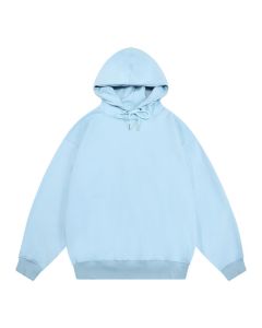 Plush solid color sweater - Sky Blue 20M1